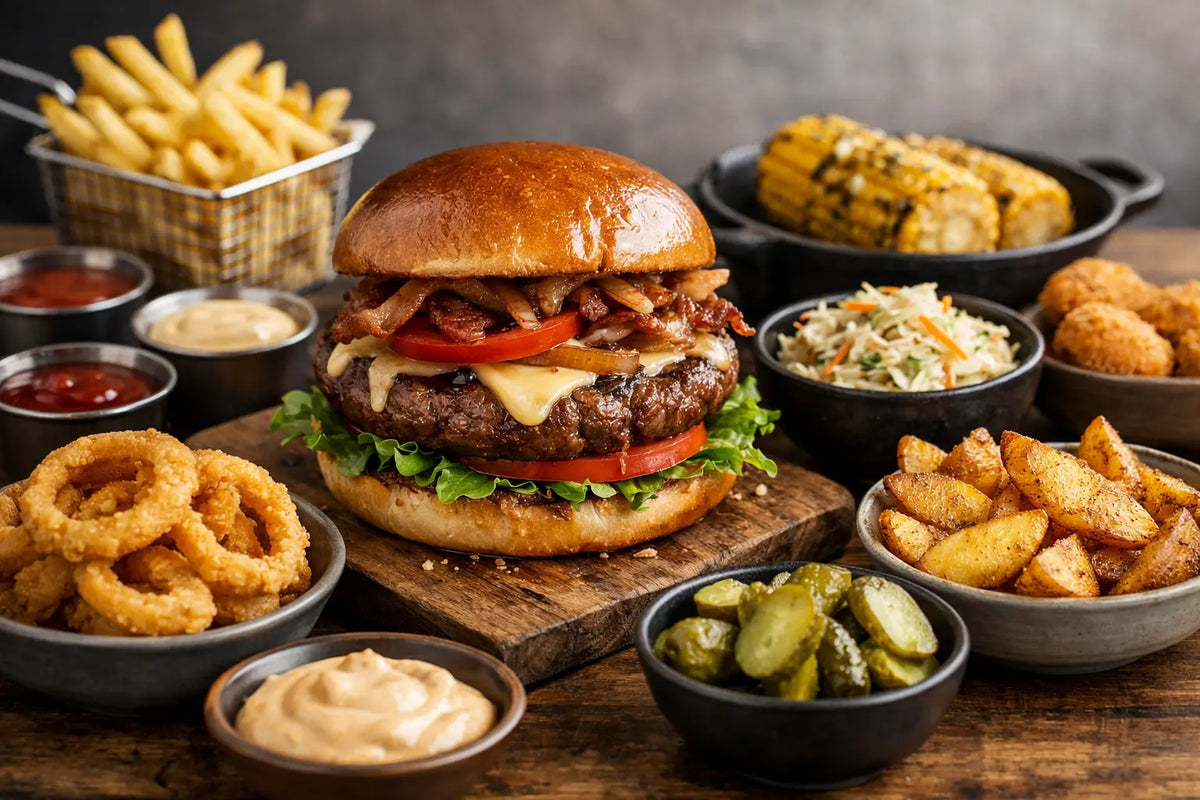 Mejores acompañamientos para hamburguesa wagyu