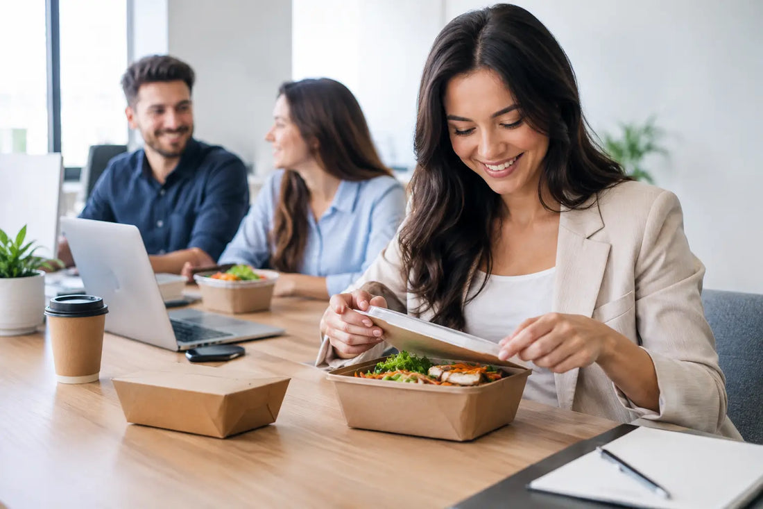 Cómo pedir delivery para oficina con estilo