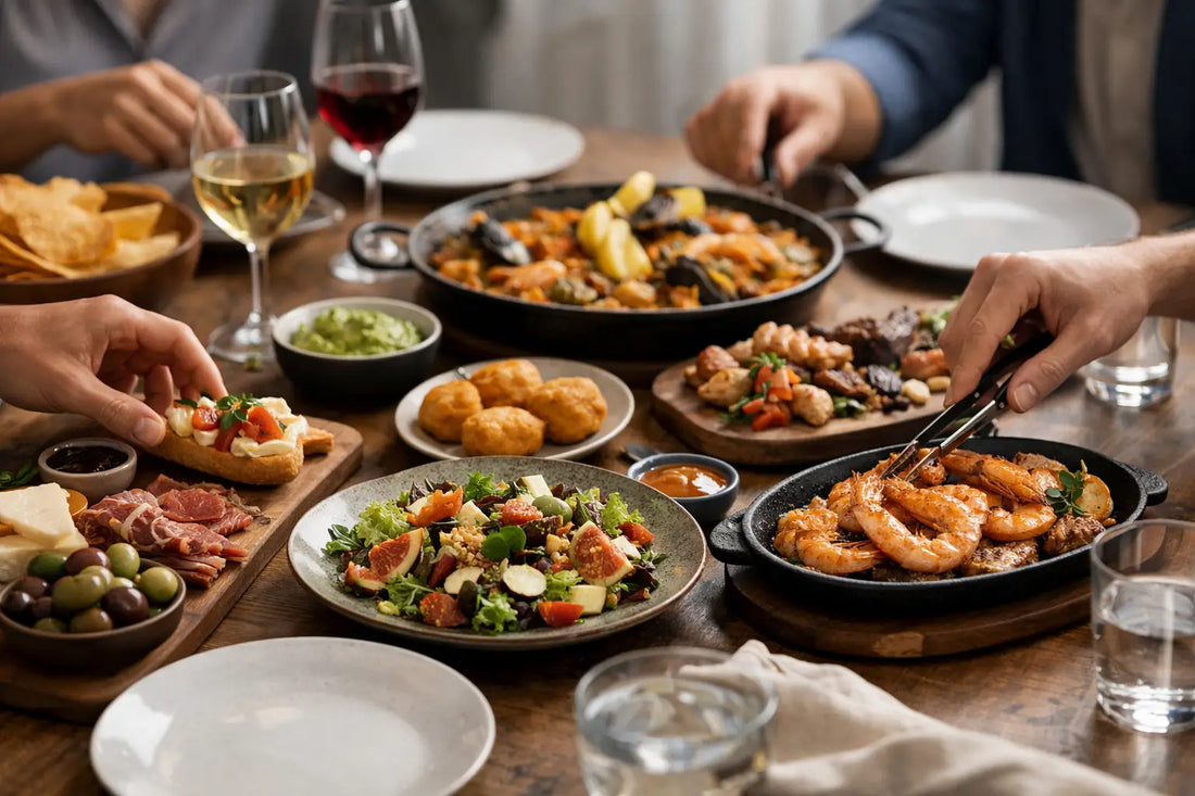 Menú para compartir: una mesa que se recuerda