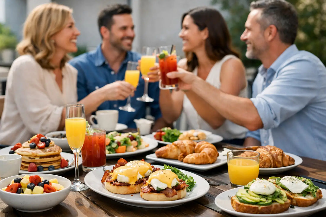 Guía de brunch para adultos con buen plan