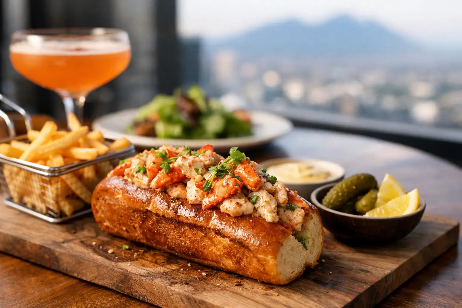 Review lobster roll estilo gourmet en Monterrey