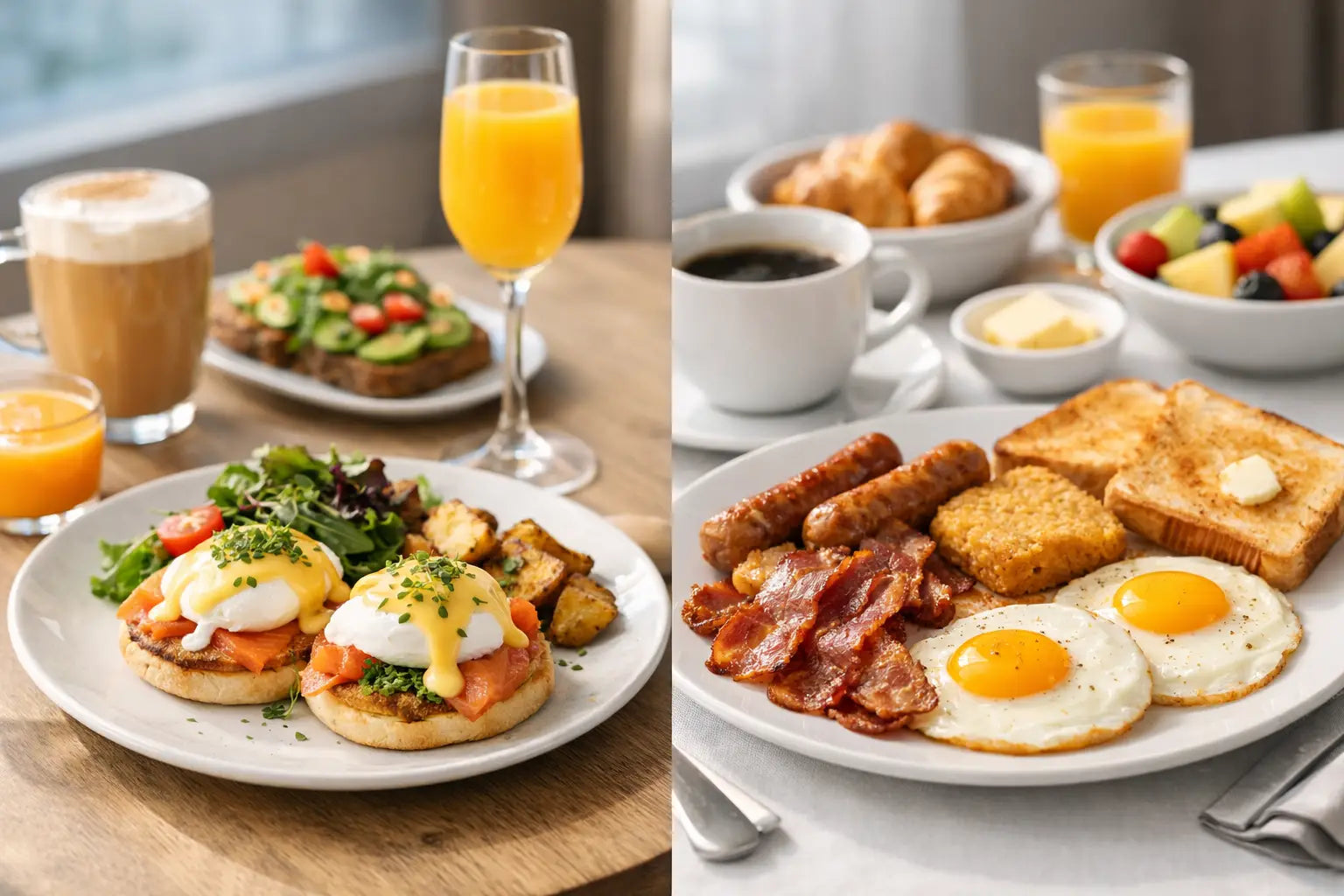 Brunch versus desayuno tradicional, ¿qué eliges?