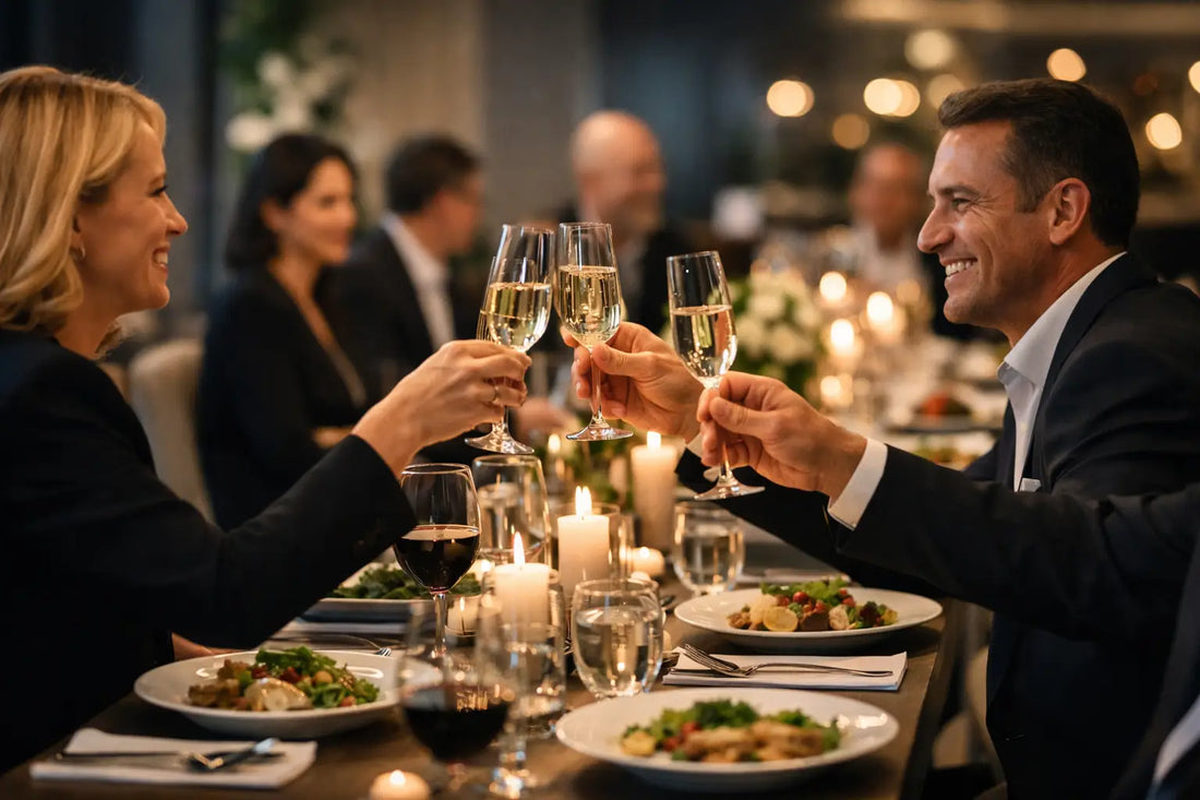 Cómo organizar cena corporativa memorable