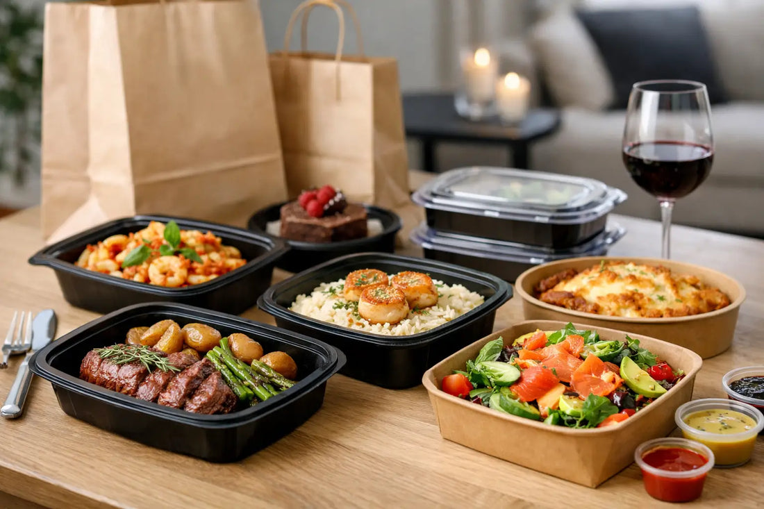 Delivery gourmet: sabor de restaurante en casa