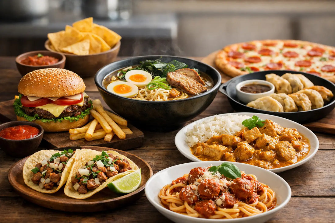 Comida de confort internacional sin pretensión