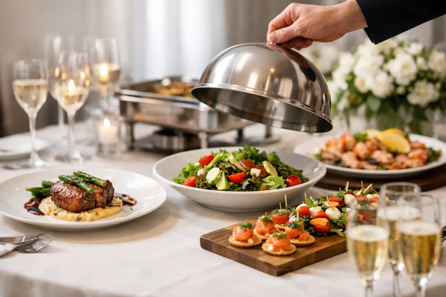Guía de menú para eventos que sí funciona