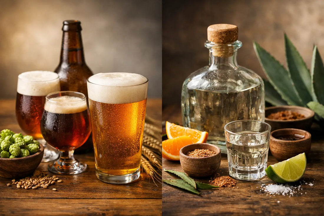 Cerveza artesanal versus mezcal, ¿qué se antoja?