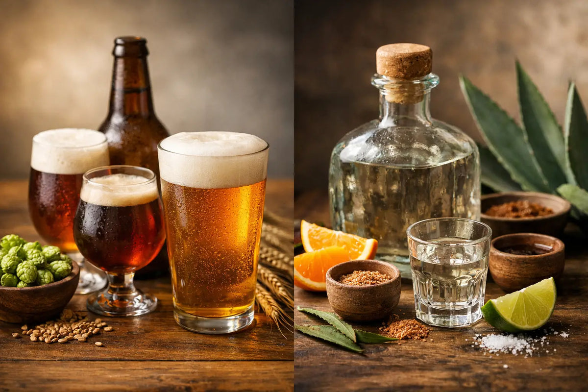 Cerveza artesanal versus mezcal, ¿qué se antoja?