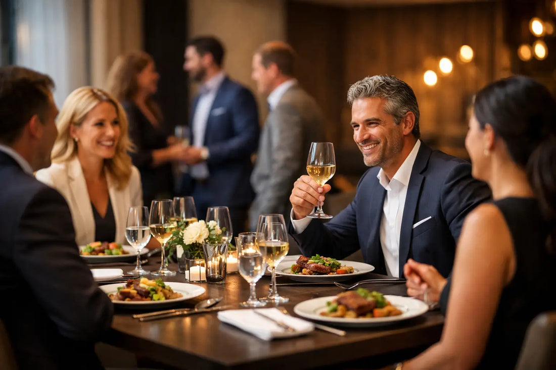 Guía para organizar cena empresarial con estilo